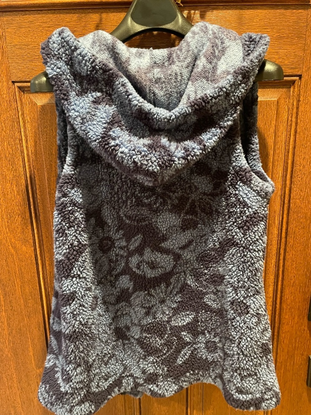 Kookaburra by UGG Size S Sherpa Vest with Hood - Picture 3 of 3